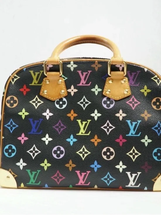 Louis Vuitton Trouville Black Multicolor Murakami - Picture 2 of 14